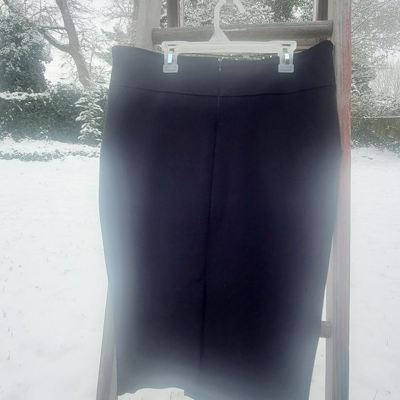 ellegant dark navy zip skirt Glow collection - Picture 2 of 3